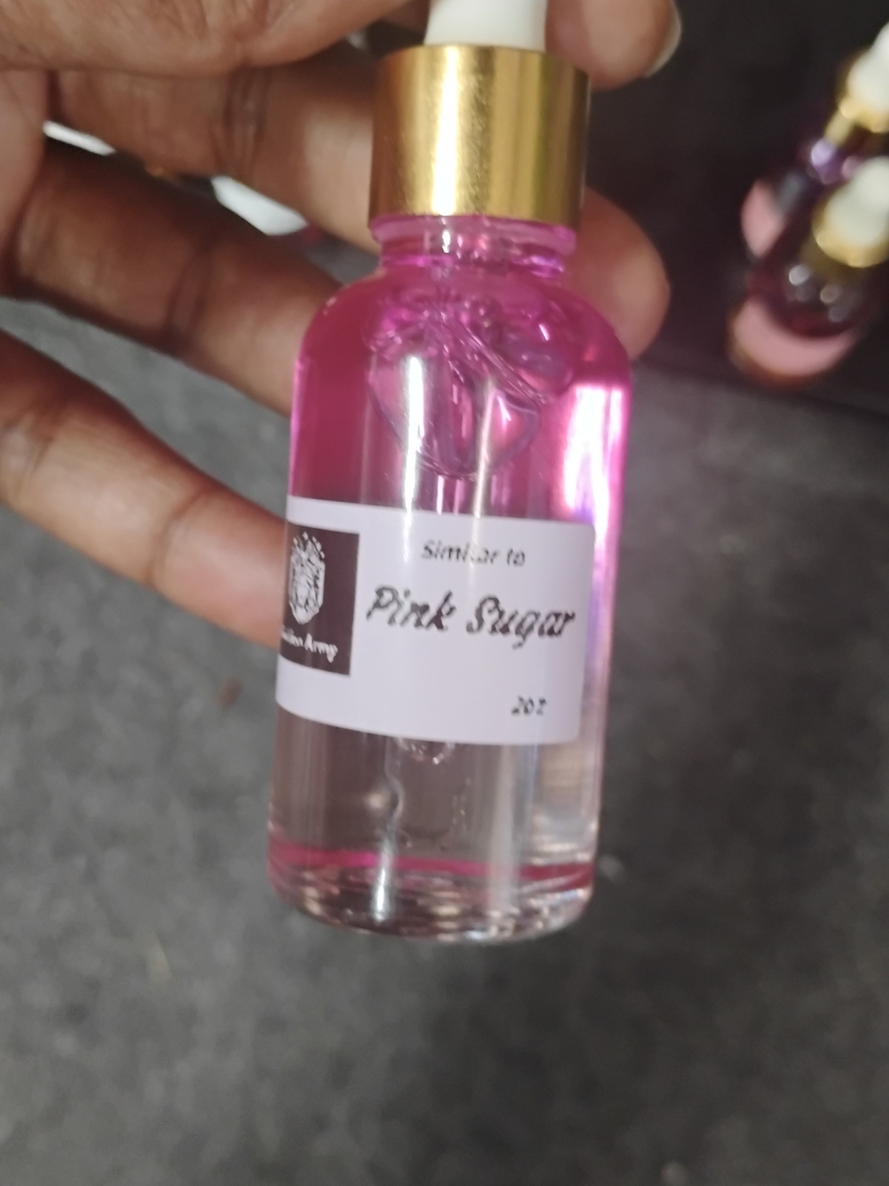 Pink Sugar Body Oil - Hydrating Pink Scented Moisturizer